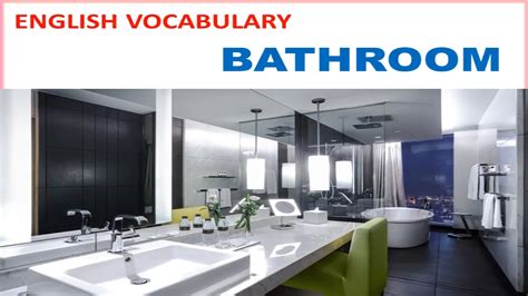 Bathroom Vocabulary With Pictures Pronunciations And Definitions