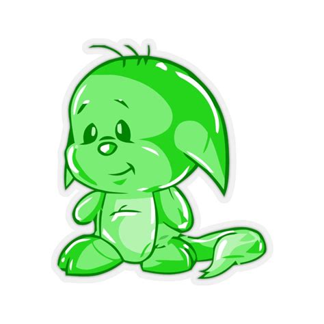 Jelly Kacheek Neopet Kiss Cut Stickers Neopets Gamer Gaming Etsy