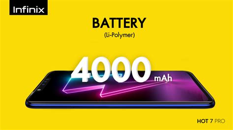 พรวว Infinix HOT Pro สมารทโฟนแรม GB แบต mAh กลองสตว ทขายในราคาแค บาท