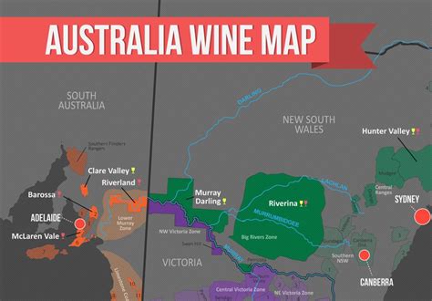 Australia S Wine Region Map Wine Folly Australia Wine Wine Folly