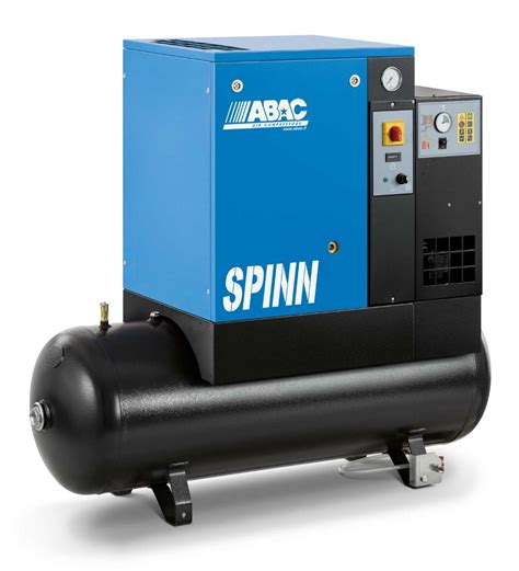 ABAC SPINN E Dryer C43 Screw Air Compressor 3HP 2 2Kw 10 3 CFM 10