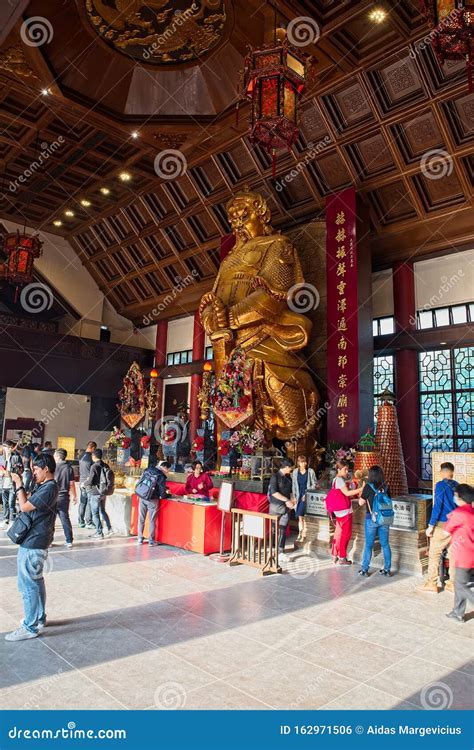 Sha Tin Che Kung Temple Hong Kong Editorial Photo - Image of interior, colorful: 162971506