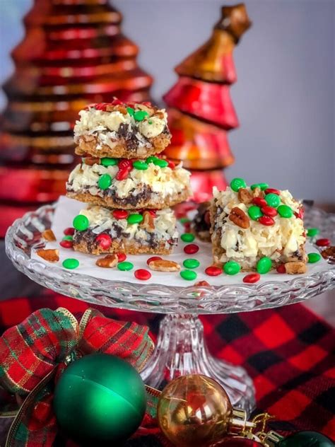 Christmas Seven Layer Magic Cookie Bars Donuts Crumpets