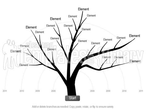 Tree Diagrams Graphic For Powerpoint Presentation Templates