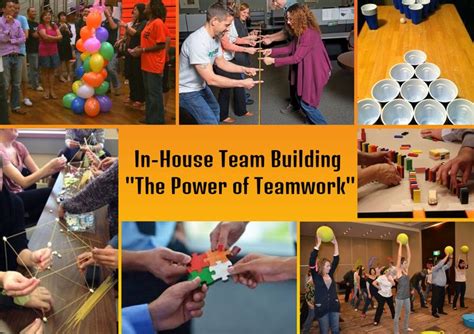 Promo Package In House Team Building Mini Team Building Teamwork