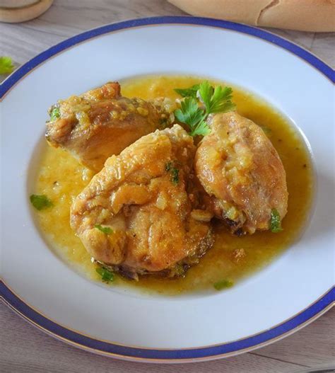 Pollo En Salsa Receta Tradicional