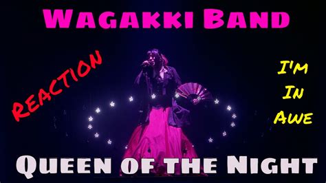 Wagakki Band Queen Of The Night First Time Reacting Speechless