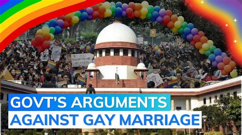 Same Sex Marriage Verdict What Centre Said While Opposing Legalisation Editorji