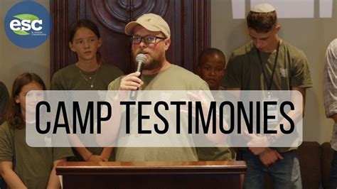 Esc Shabbat Service August 20th 2022 Youth Service Camp Testimonies Youtube