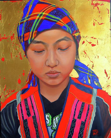 Her Story Painting By Thu Nguyen Fine Art America