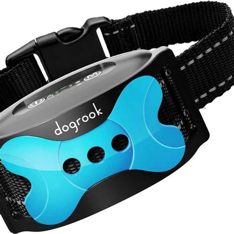 DogRook Dog Bark Collar- Rechargeable Bark Collar- Humane, No Shock ...