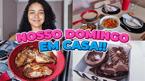 Vlogando Nosso Domingo Fiz O Almo O Simples Tive Que Arrumar O Doce E