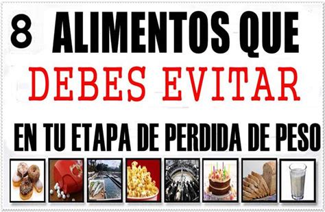 Top 8 Peores Alimentos Que Debes Evitar Para Bajar De Peso