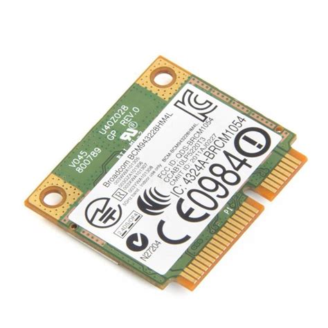 Broadcom Bcm Dw A B G N Mini Pci E Wireless Wifi Wlan