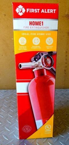 First Alert Home1 2 5 Lb Abc Standard Home Fire Extinguisher Rechargeable Red 29054000392 Ebay