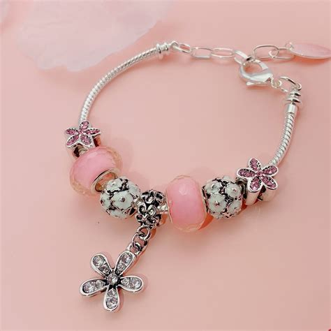 Enchanted Flower Charm Bracelet – Her Jewellery