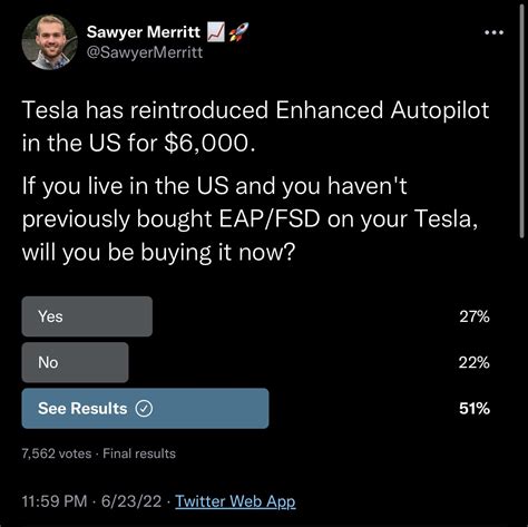 Sawyer Merritt On Twitter RT ChrisDungeon 12 250 440 In TSLA EAP