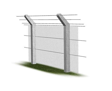 Concrete Post For Chain Link Fence Hartwells Fencing