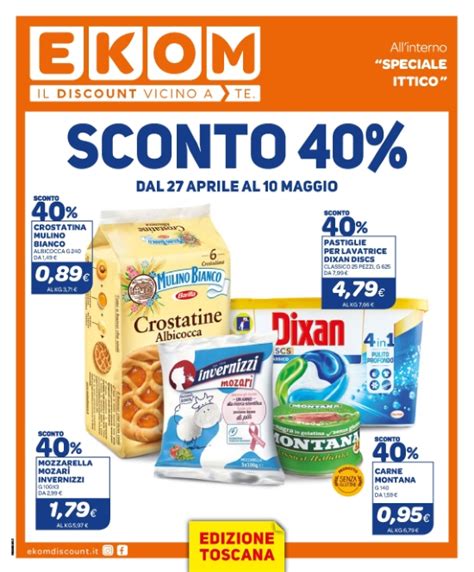 Volantino Ekom Sconto Dal Al