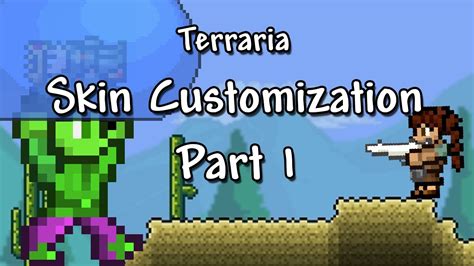 Terraria Skin Customization Part 1 Hulk Lara Croft Bruce Banner