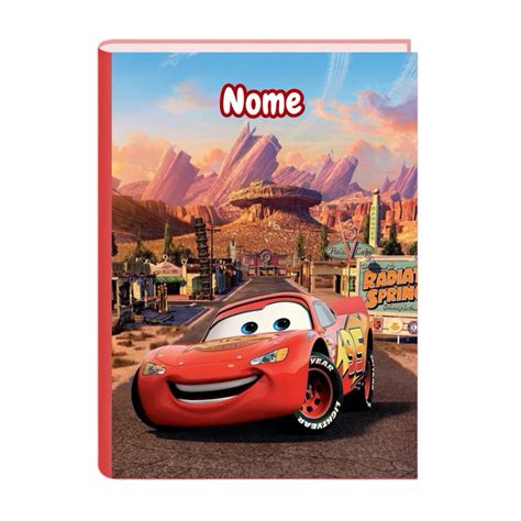 Caderno Do Relâmpago Mcqueen - Caderno Brochura Personalizado Relâmpago McQueen | Shopee Brasil