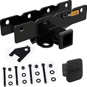 Amazon Locame Heavy Duty Rear Towing Trailer Hitch Receiver W