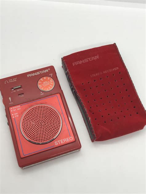 Panstar Am Fm Stereo Receiver Working Vintage Keepsakes