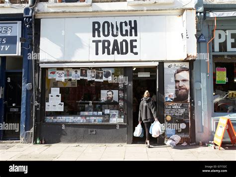 The Rough Trade West Record Shop On Talbot Road In Notting Hill London