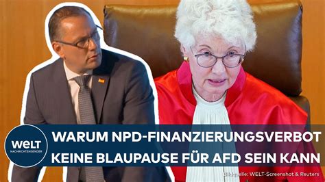 Npd Nachfolger Heimat Ohne Geld Warum Das Finanzierungsverbot Keine