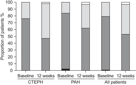 World Health Organization Who Functional Class At Baseline And At Download Scientific Diagram