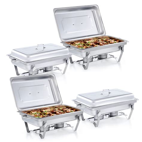 Buy Wilprep Chafing Dishes Food Warmers With Pans Chafing Fuel Chafing