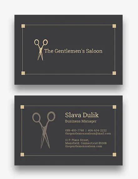 20+ Amazing Hair Stylist Business Card Templates - TemplateMonkey Blog