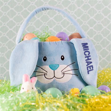 Embroidered Personalized Easter Baskets GiftsForYouNow