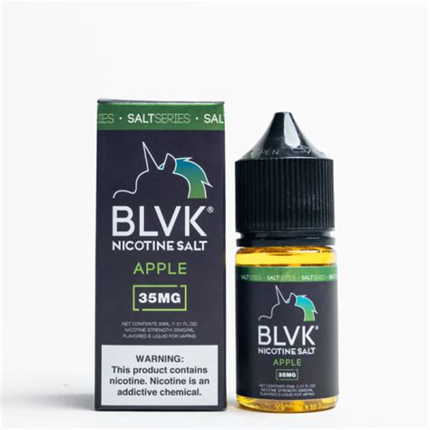 BLVK Unicorn Salt Nicotine Apple 30ml VapeoMex