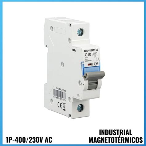 Interruptor AutomÁtico MagnetotÉrmico Curva C 2p 400230v Ac Tienda De