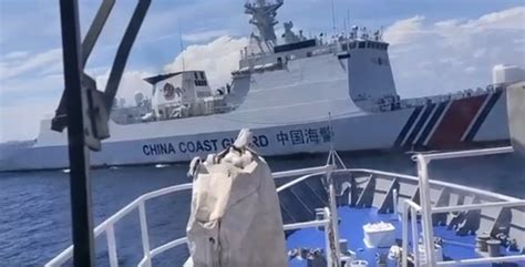 China Coast Guard Nam Bully Ulit Sa Resupply Mission Ng Afp Sa Ayungin