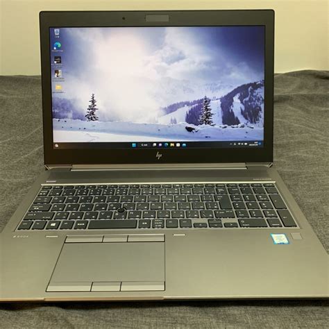 【やや傷や汚れあり】【クリエイター向け】hp Zbook 15 G5 Mobil Workstion Core I7 8850h メモリ32gb Ssd1tb Quadro P2000 15