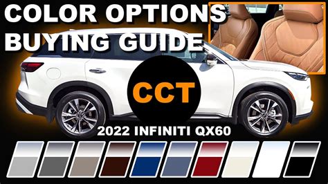 2022 Infiniti Qx60 Color Options Buying Guide Youtube