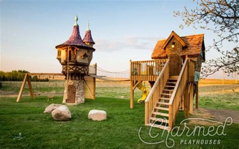 Photos Charmed Playhouses Inc Creates The Fairy Tale Playhouses Even