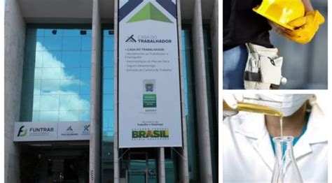 Funtrab abre vagas para farmacêutico técnico em segurança do trabalho