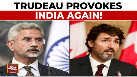 Trudeau Provokes India Again Jaishankar Talks Tough On Pro K Terror