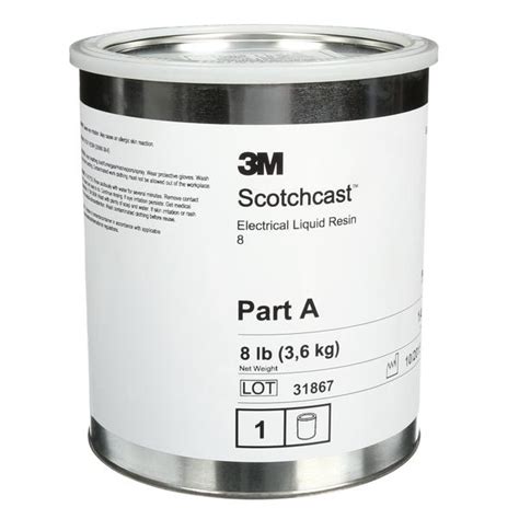 Pack N Tape 3M Scotchcast Electrical Resin 8N 1 Lb Units 1 Case