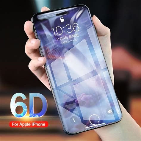 New 6D Full Cover Screen Protector For Apple IPhone Tempered Glass