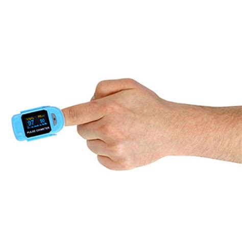 Baseline Deluxe Finger Pulse Oximeter Sme Inc Usa