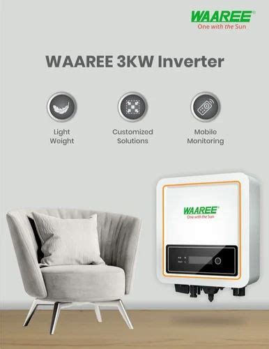 Waaree W Air Kw Single Phase Inverter At Rs Piece High