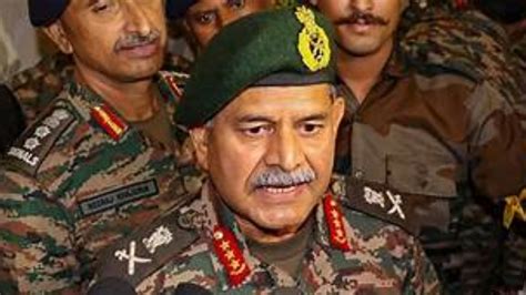 Chief Of Army Staff Gen Upendra Dwivedi To Visit Jammu Today To Review