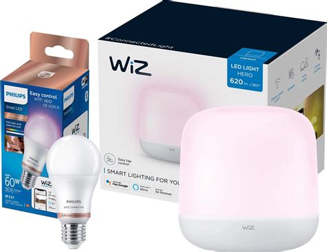 Wiz Tischleuchte Hero Inkl Philips E Led Lampe Kaufen Bei Obi