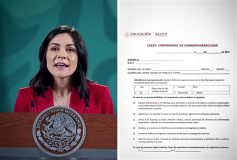 Es Falsa Garc A Vilchis Sobre Carta Responsiva De Regreso A Clases