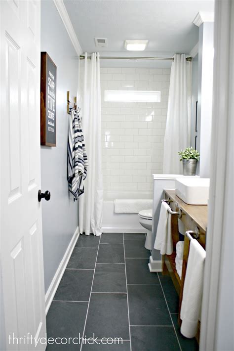 The Amazing Bathroom Renovation Is Done Thrifty Decor Chick Thrifty Diy Decor And Organizing