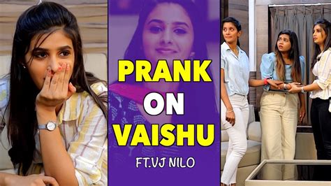 Shocking Prank Goes Wrong Ft Vaishu Sundar Prank On Vaishu